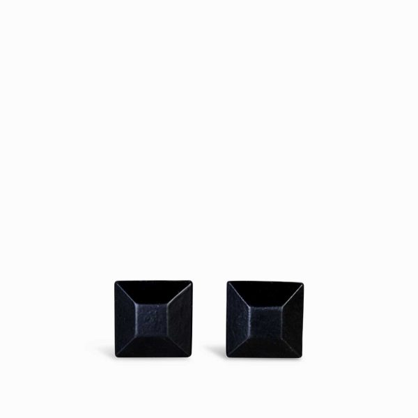 Pomo metal cuadrado setx2