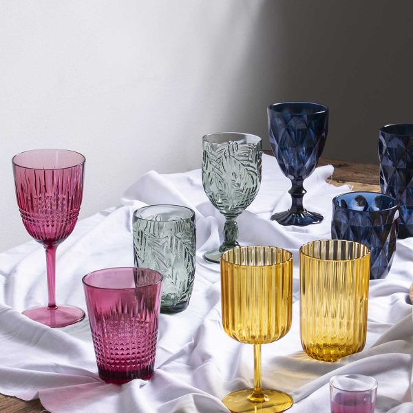 Vaso hojas 410ml - Imagen 3