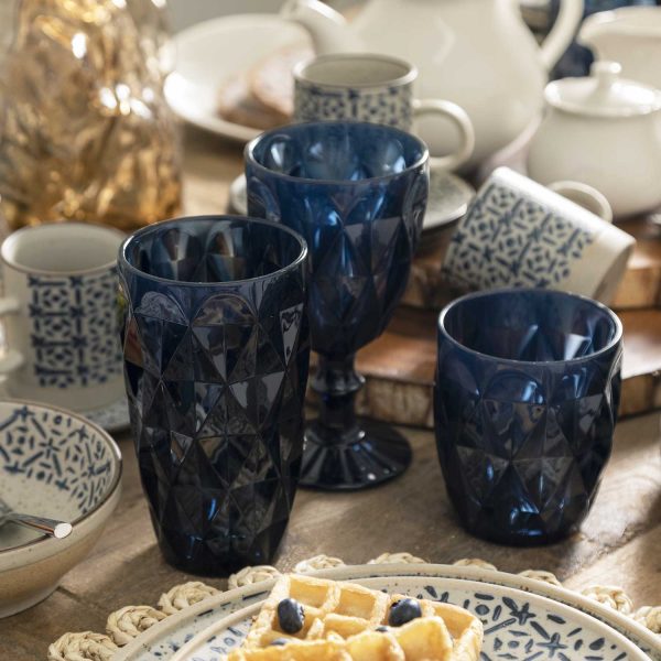 Vaso largo borneo azul 560 ml - Imagen 4