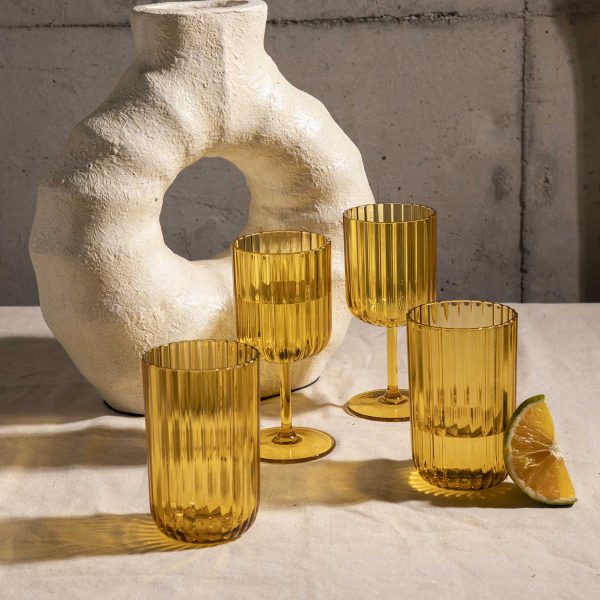 Vaso victoria ambar 475 ml - Imagen 5