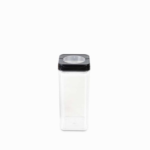Recipiente para almacenar tapa negra 1700ml - Imagen 3