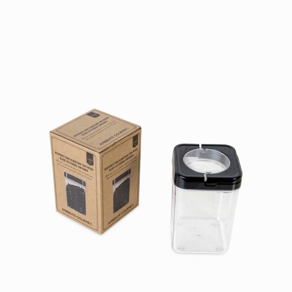 Recipiente para almacenar tapa negra 1000ml
