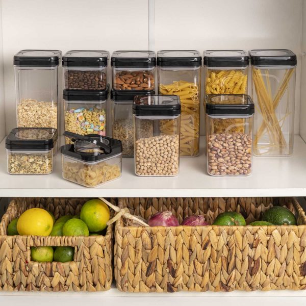 Recipiente para almacenar tapa negra 370ml - Imagen 5