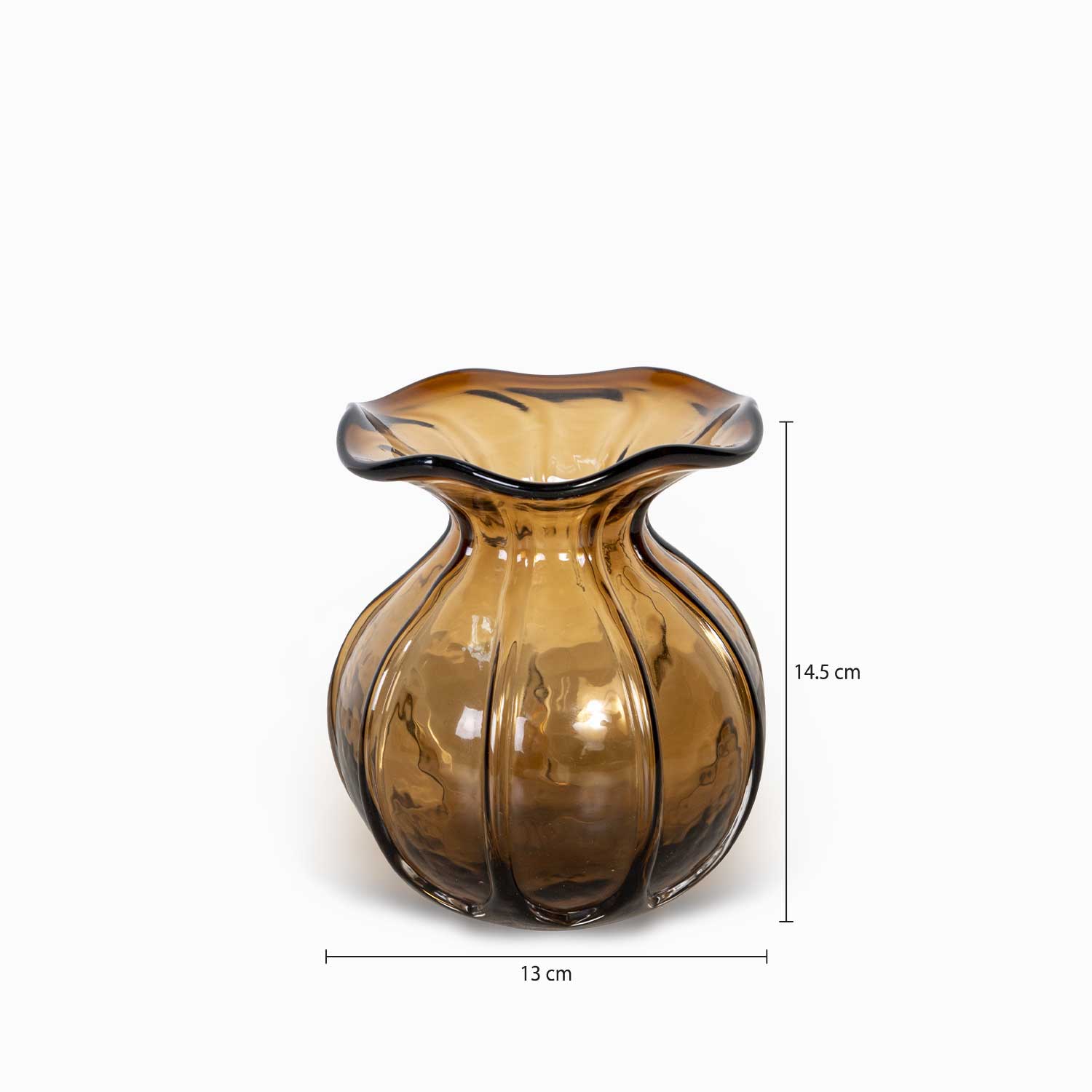 Florero bun ambar - Imagen 3