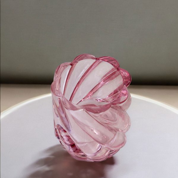 Candelabro Ondas Rosado - Imagen 5