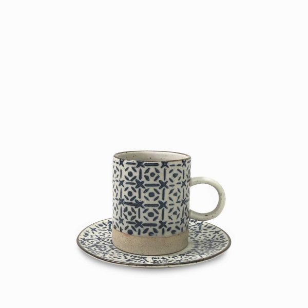 Pocillo y plato malaga 200ml setx4