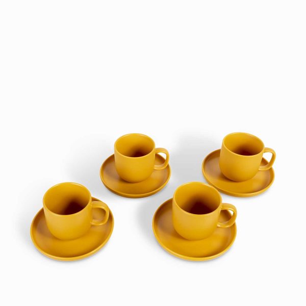 Pocillo y plato puebla 350ml setx4 - Imagen 2