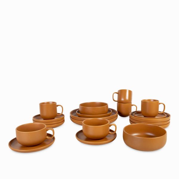 Pocillo y plato morelos 350ml setx4 - Imagen 3