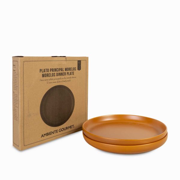 Plato principal morelos 27cm setx2