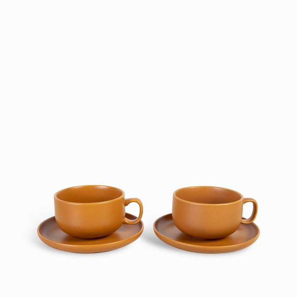 Pocillo y plato morelos 400ml setx2 - Imagen 2