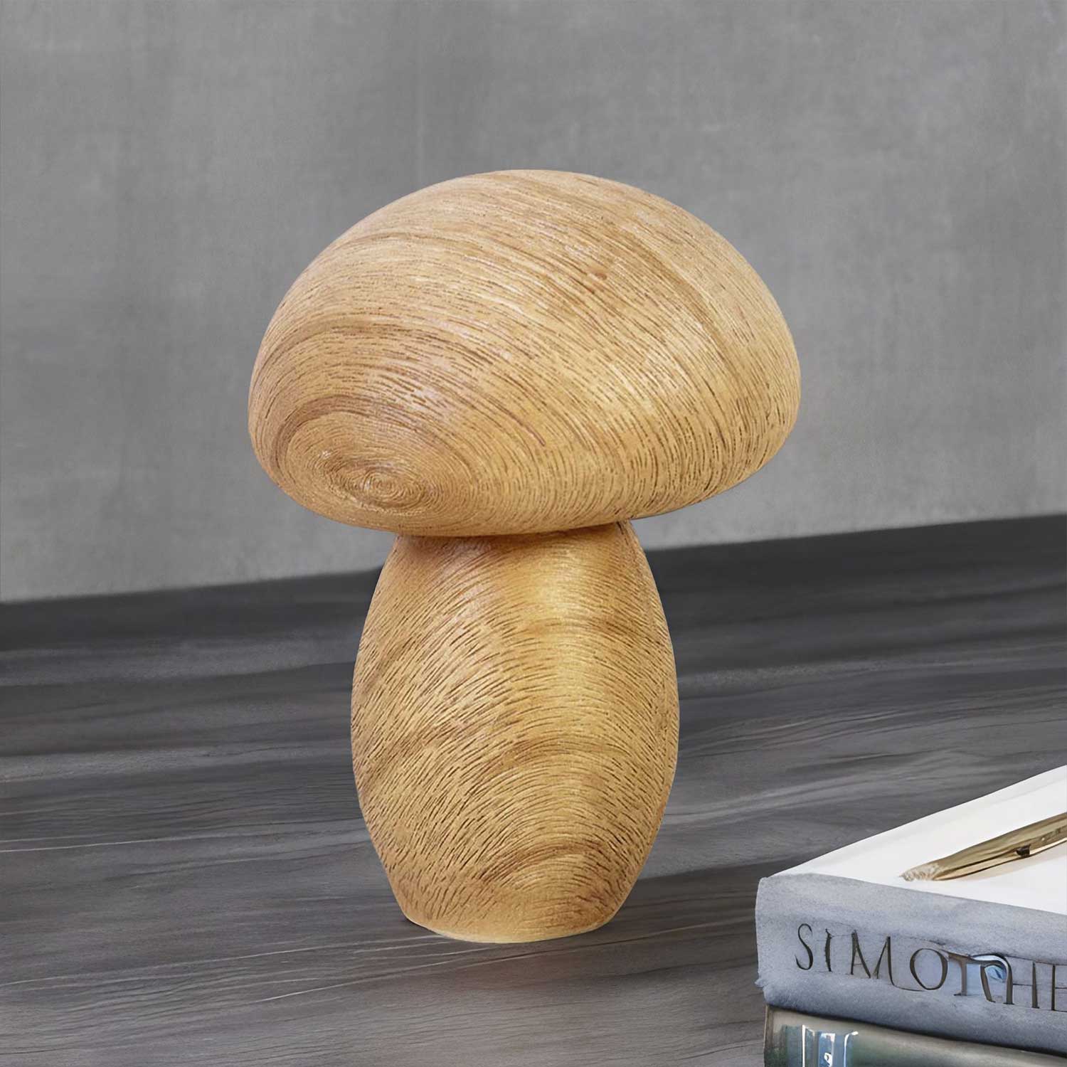 Hongo tipo madera 19cm - Imagen 4