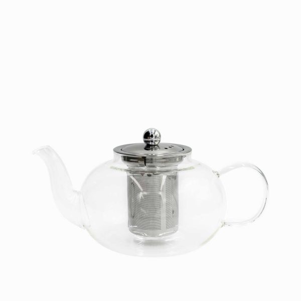 Tetera con infusor en vidrio 1000ml