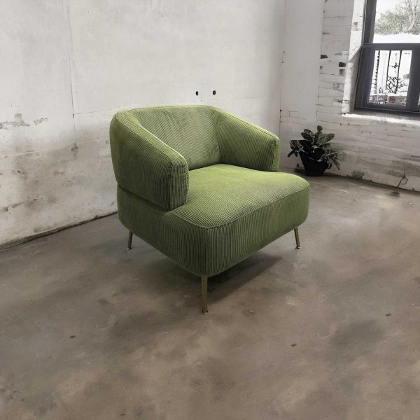 Poltrona Logan verde oliva - Imagen 4