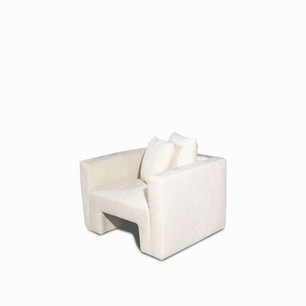 Poltrona marcori beige peludo 73x110x94