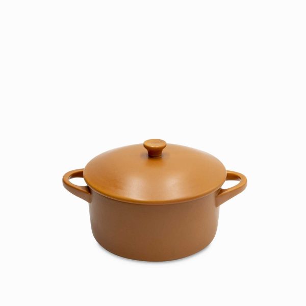 Olla para servir morelos en porcelana 15cm