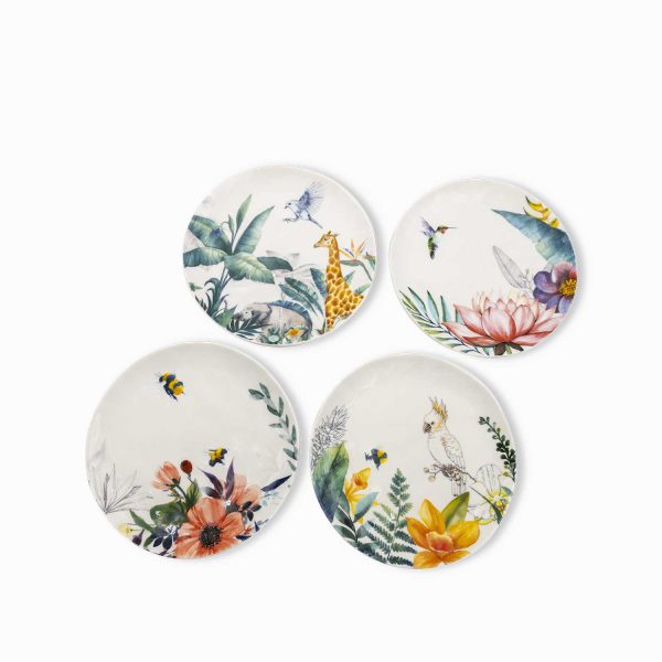 Plato mediano lily 20cm setx4 - Imagen 2