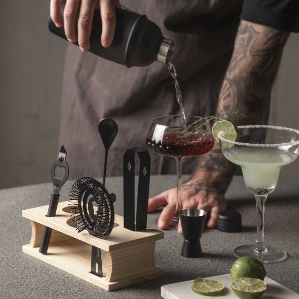 Set cocteles negro setx6 - Imagen 5