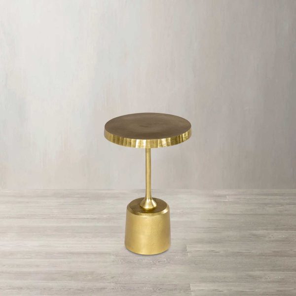 Mesa Metal Dorada - Imagen 2