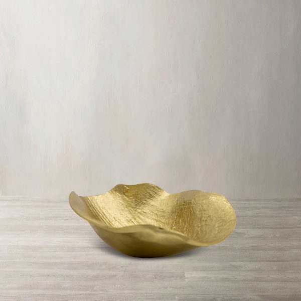 Tazón ondas dorado - Imagen 2