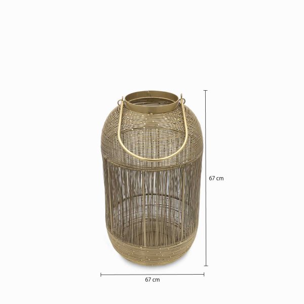Farol Asher dorado - Imagen 3