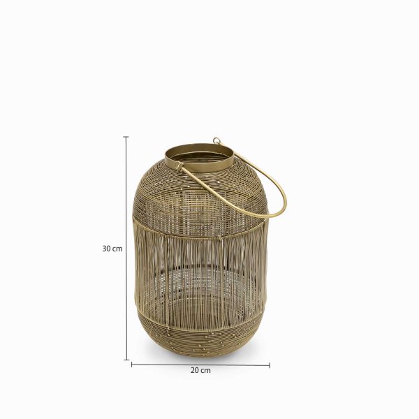 Farol Asher dorado - Imagen 3