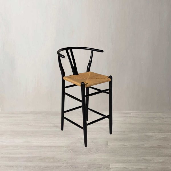 Silla Negra Bar en V - Imagen 2