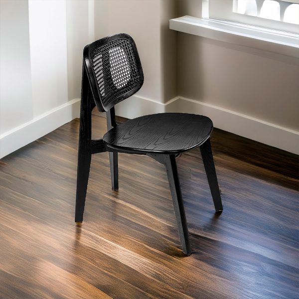 Silla comedor Blecker Negra - Imagen 4