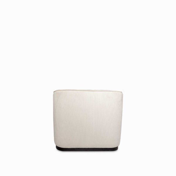Poltrona Cubo beige rayas - Imagen 4