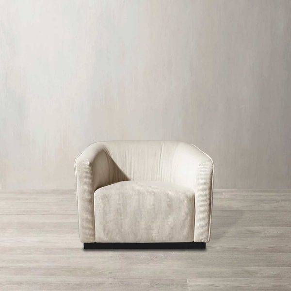 Poltrona Cubo beige rayas - Imagen 2