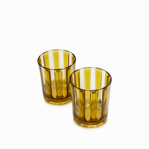 Vaso naomi ambar 443ml setx2 - Imagen 3