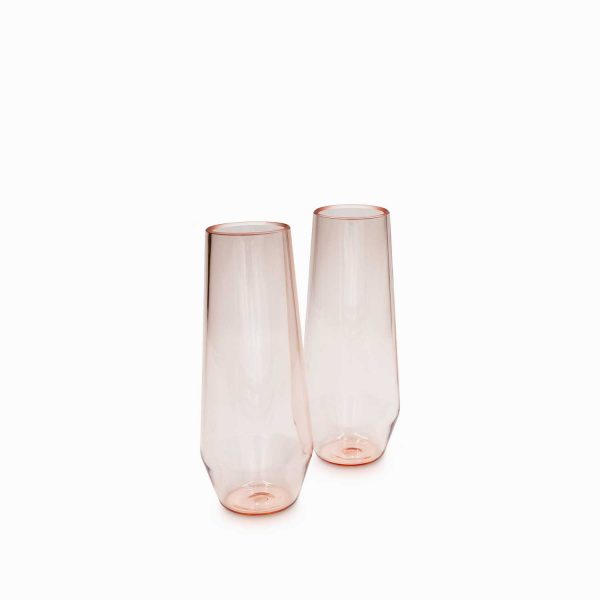 Vaso para licor muse rosa setx2 - Imagen 2