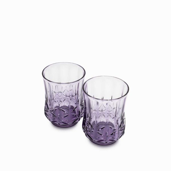 Vaso venus morado 450ml setx2 - Imagen 2