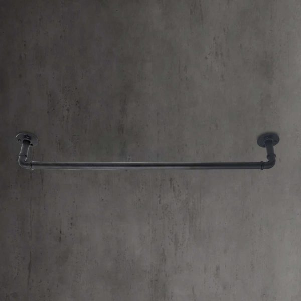 Soporte para toalla negro - Imagen 2
