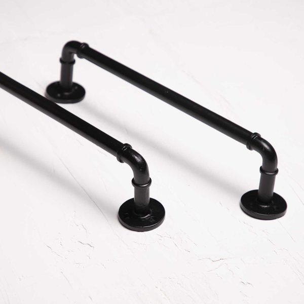 Soporte para toalla negro - Imagen 5