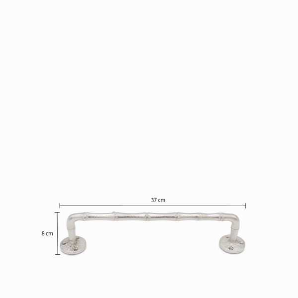 Soporte para toalla plateado - Imagen 3