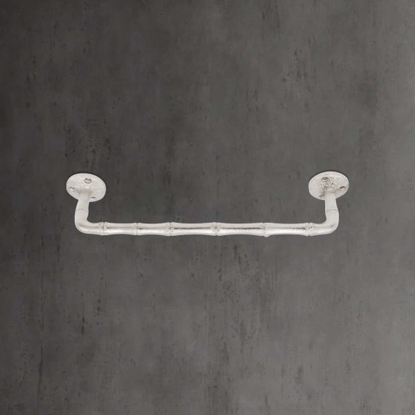 Soporte para toalla plateado - Imagen 2