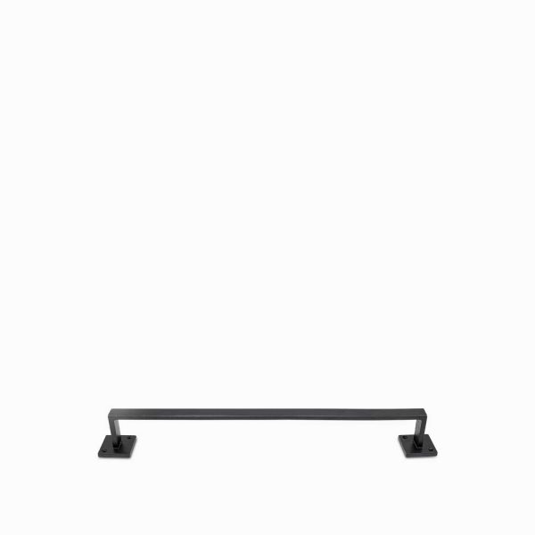 Soporte rectangular negro