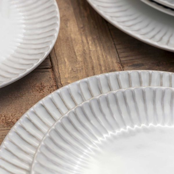 Plato mediano Soria 21cm setx4 - Imagen 3