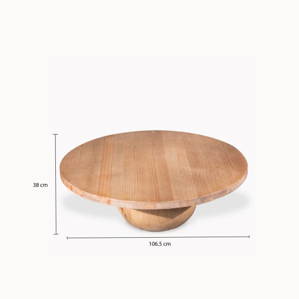 Mesa de centro Vasija 38 x 106 x 106 cm - Imagen 2