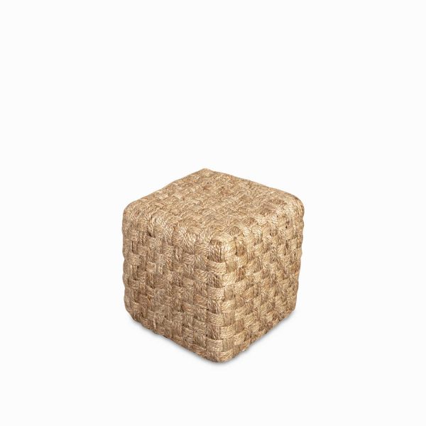 Puff cuadrado Entrelazo 40x40cm