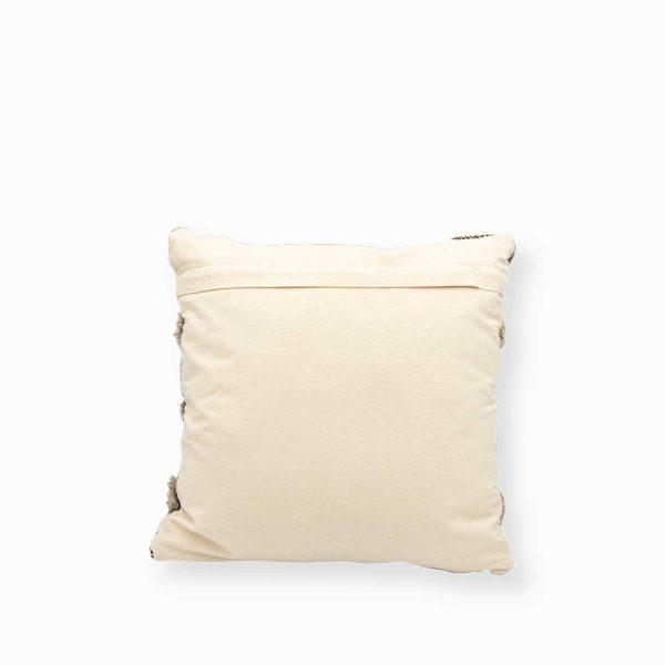 Cojin olas beige 45x45cm - Imagen 2