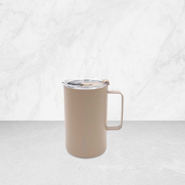 Mug doble pared beige 500 ml - Imagen 2