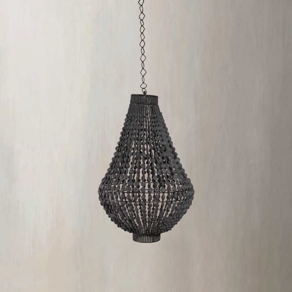 Lámpara-Campana Imperio negra - Imagen 2