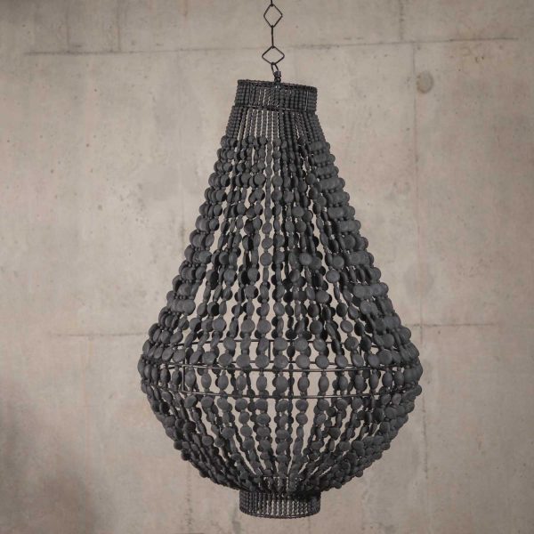 Lámpara-Campana Imperio negra - Imagen 4