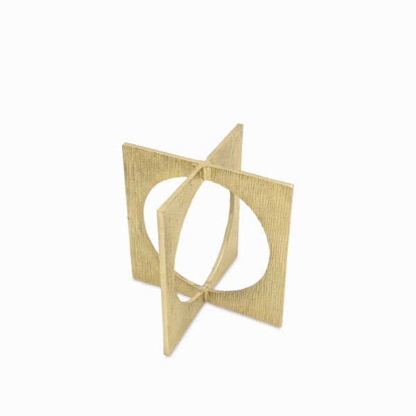 Objeto Zeta dorado