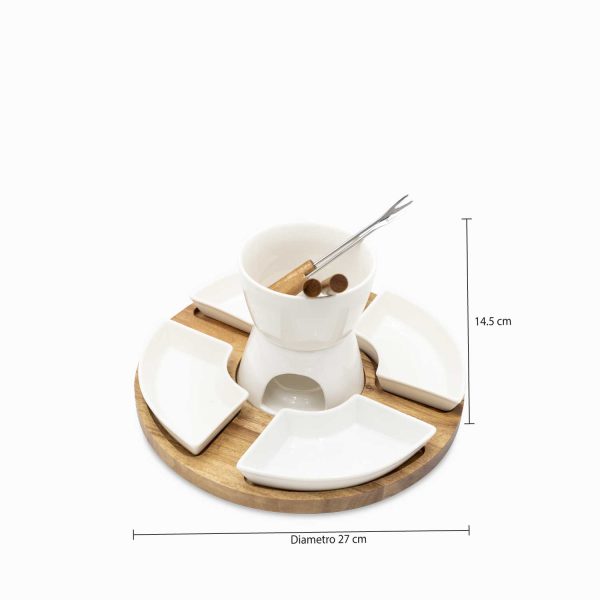 Set para fondue con pinchos - Imagen 3