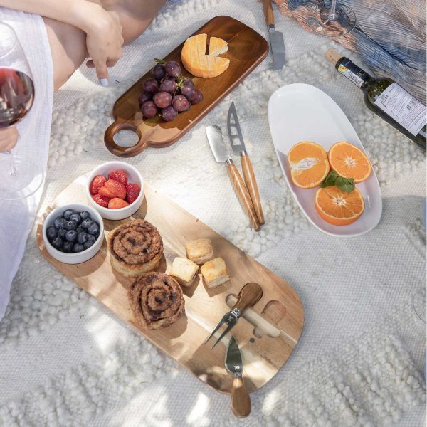 Set de tabla para queso con salseras - Imagen 5
