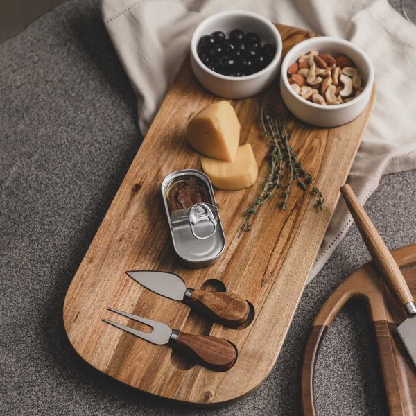 Set de tabla para queso con salseras - Imagen 4