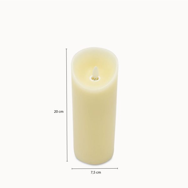 Vela led movil 20 x 7.5 cm - Imagen 3