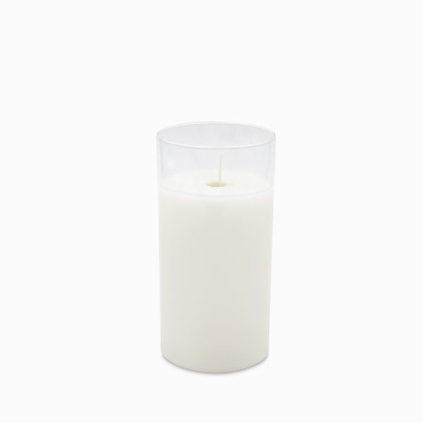 Vela led en recipiente 15 x 7.5 cm